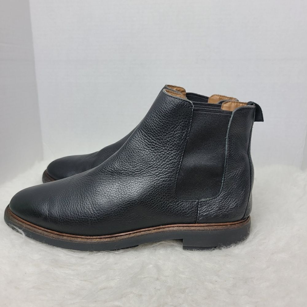 Coach Mens Chelsea Boots Size 9D Black Leather FG 2988 Shoes - Picture 3 of 10